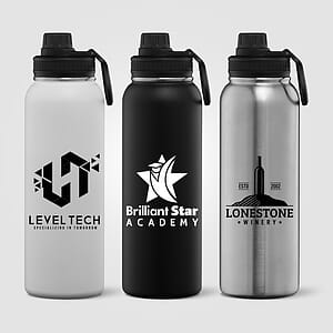 Alaska Ultra - 40 oz. Stainless Steel Double Wall Water Bottle​