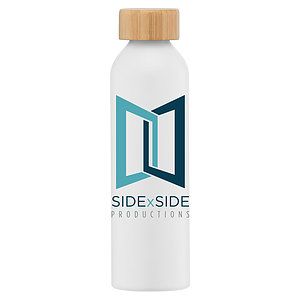 Eden - 20 oz. Aluminum Water Bottle with Bamboo Lid
