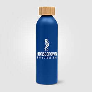 Eden - 20 oz. Aluminum Water Bottle with Bamboo Lid