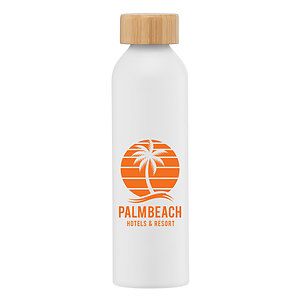 Eden - 20 oz. Aluminum Water Bottle with Bamboo Lid