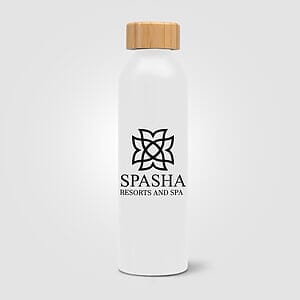 Eden - 20 oz. Aluminum Water Bottle with Bamboo Lid