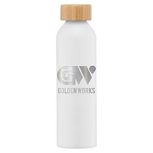 Eden - 20 oz. Aluminum Water Bottle with Bamboo Lid