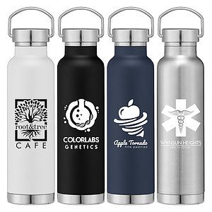 Apollo - 23 oz. Double Wall Stainless Steel Water Bottle with Lid