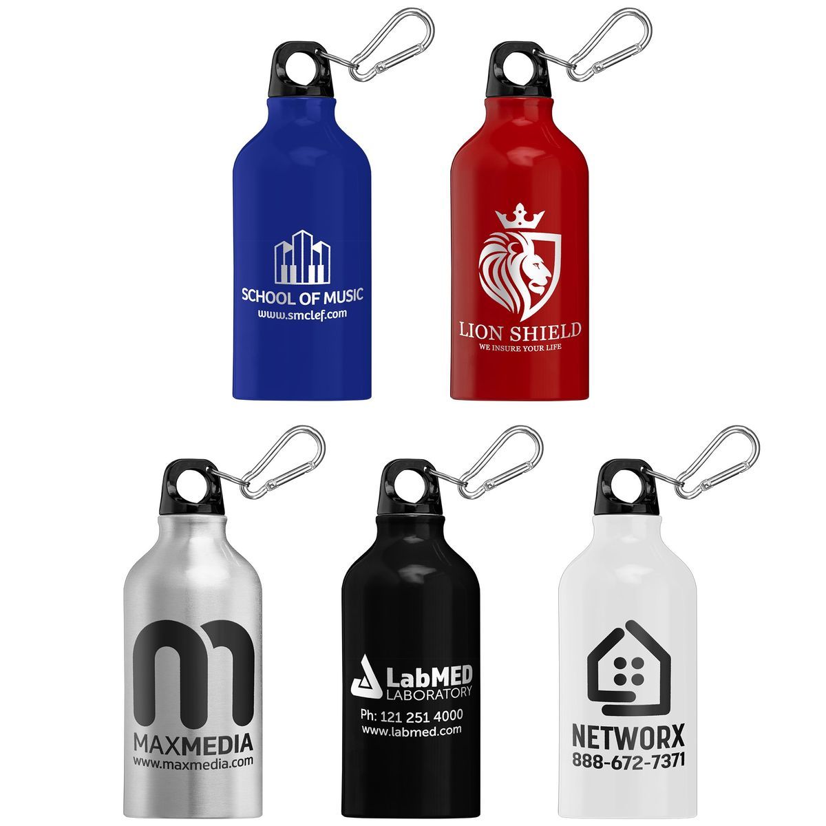 Portland - 19 oz. Aluminum Water Bottle