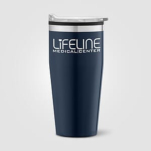 Jasper - 18 oz. Stainless Steel Tumbler with Plastic Interior