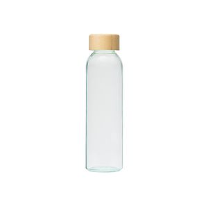 Alpine - 17 oz. Glass Bottle with Bamboo Lid