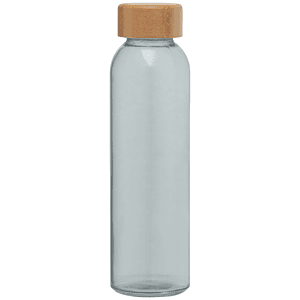 Alpine - 17 oz. Glass Bottle with Bamboo Lid