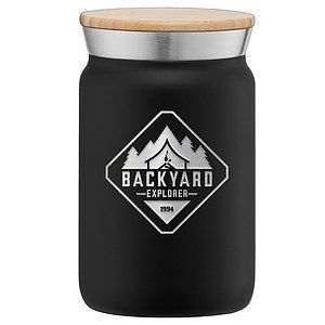Nordic - 9 oz. Double Wall Copper-Lined Stainless Steel Tumbler with Bamboo Lid