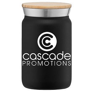Nordic - 9 oz. Double Wall Copper-Lined Stainless Steel Tumbler with Bamboo Lid