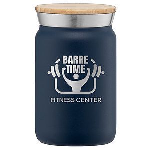 Nordic - 9 oz. Double Wall Copper-Lined Stainless Steel Tumbler with Bamboo Lid