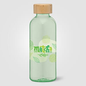 Strom - 22 oz. RPET Water Bottle with Bamboo Lid