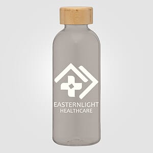 Strom - 22 oz. RPET Water Bottle with Bamboo Lid