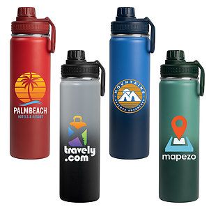 Alaska Ombre - 24 oz. Stainless Steel Double Wall Water Bottle