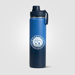 Alaska Ombre - 24 oz. Stainless Steel Double Wall Water Bottle
