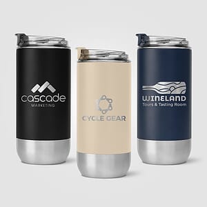 Glacier - 16 oz. Double-Wall Recycled Stainless Steel Tumbler