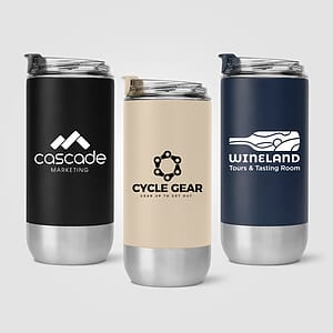 Glacier - 16 oz. Double-Wall Recycled Stainless Steel Tumbler