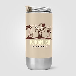 Glacier - 16 oz. Double-Wall Recycled Stainless Steel Tumbler