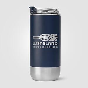 Glacier - 16 oz. Double-Wall Recycled Stainless Steel Tumbler