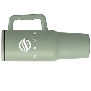 Polar - 40 oz. Stainless Steel Tumbler with Plastic Liner and Straw