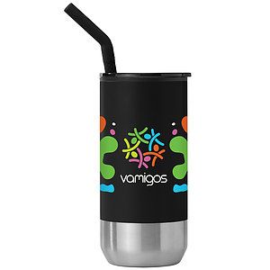 Atlantis - 16 oz. Double Wall Tumbler - Stainless with Recycled RPP Inner