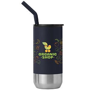 Atlantis - 16 oz. Double Wall Tumbler - Stainless with Recycled RPP Inner