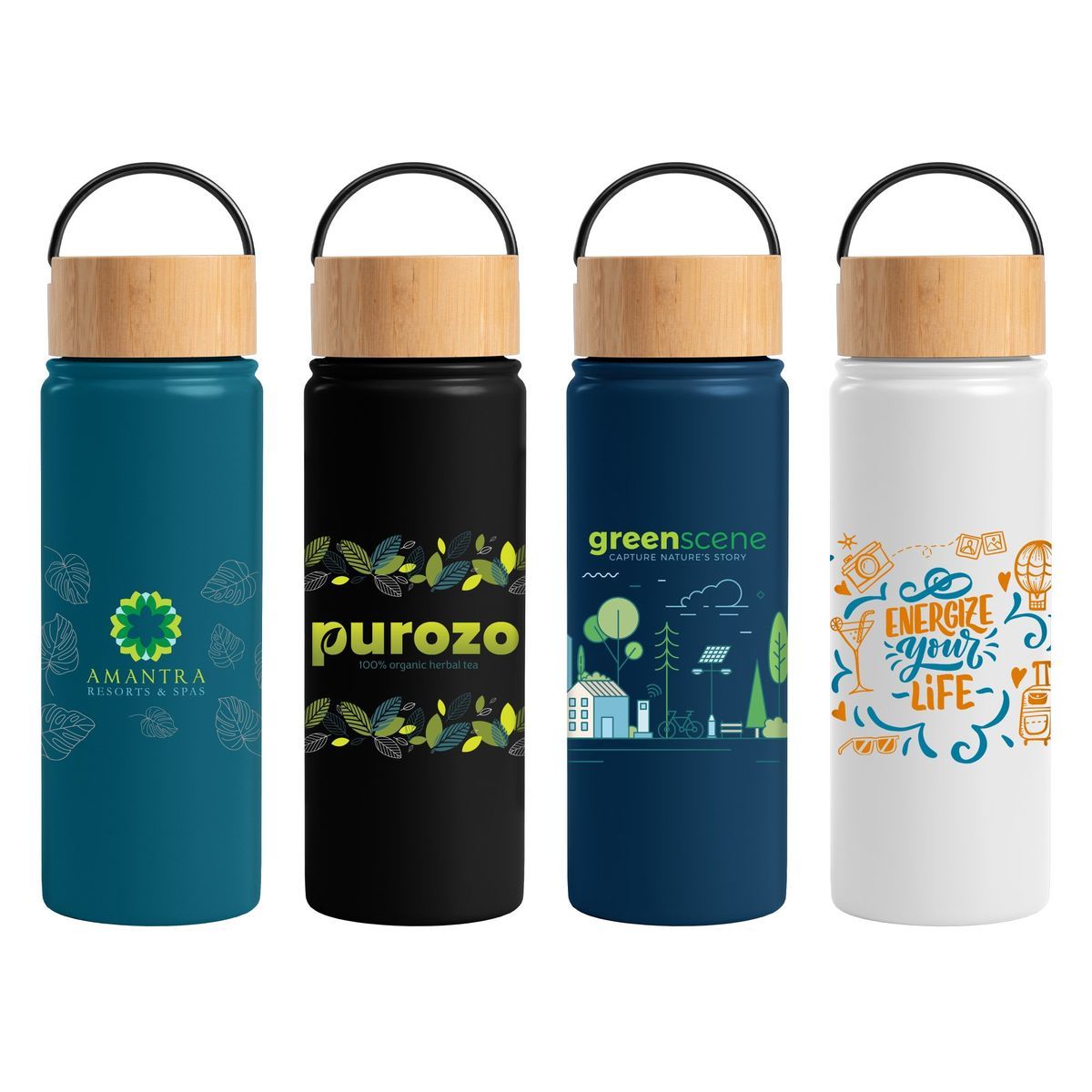 Reborn - 18 oz. Double Wall Stainless Steel Bottle