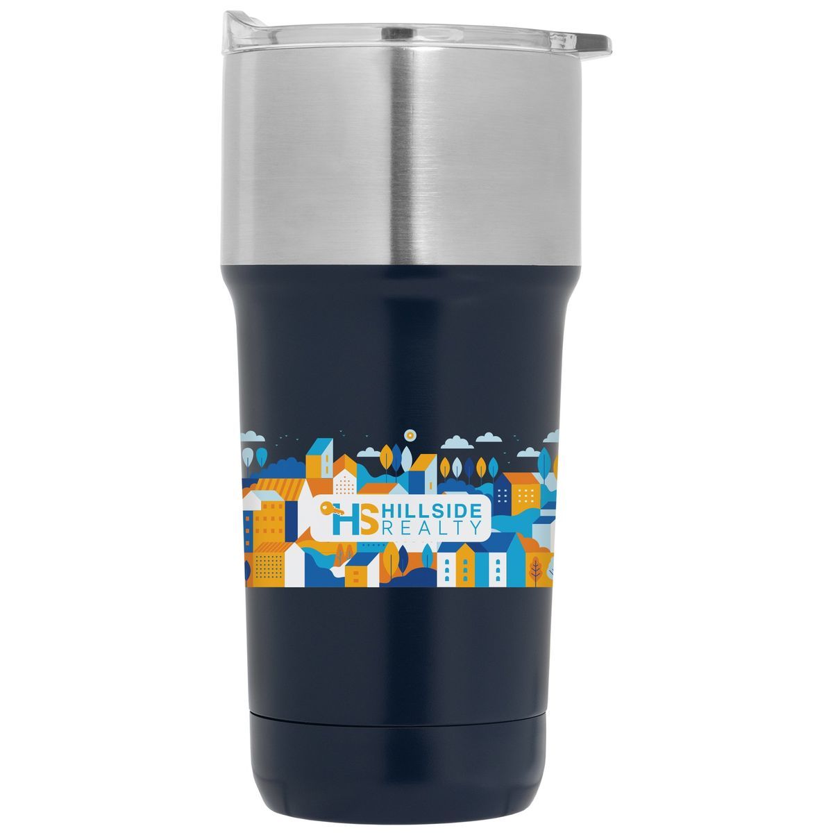 Optimus - 20 oz. Double Wall Recycled Stainless Tumbler with Ceramic Interior