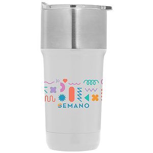 Optimus - 20 oz. Double Wall Recycled Stainless Tumbler with Ceramic Interior