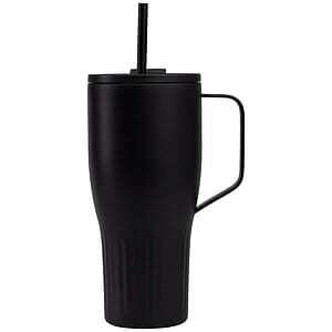 Majesty Recycled Stainless Steel Straw Tumbler - 30 oz.