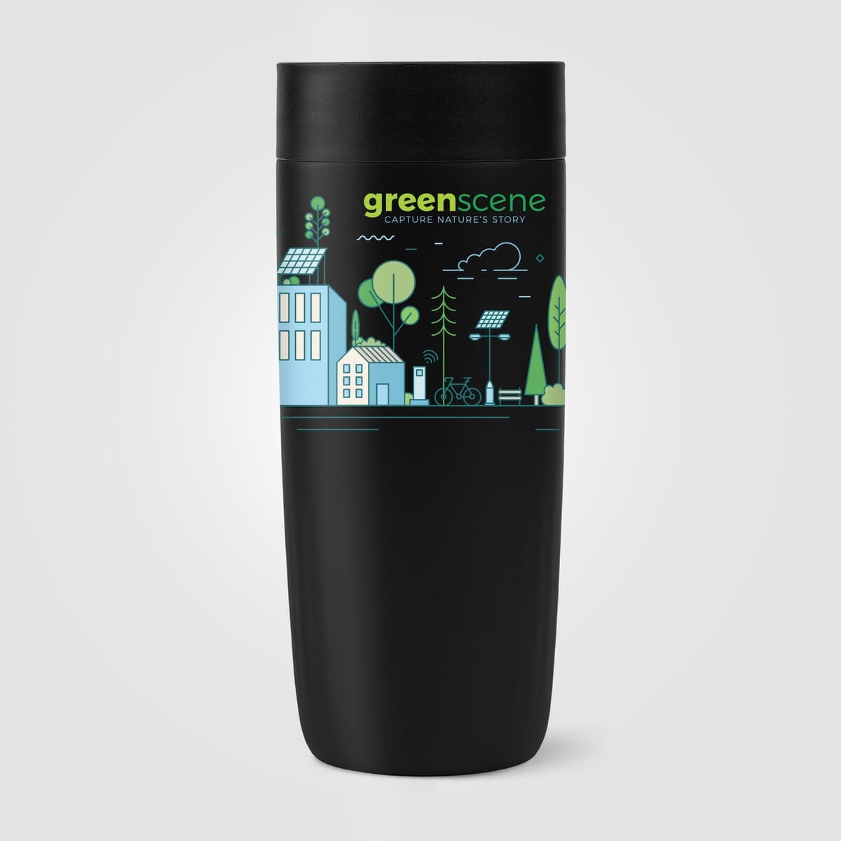 Majesty Recycled Stainless Steel Tumbler - 13 oz.