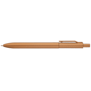 Vale Recycled Plastic Diamond Textured Metallic Pen