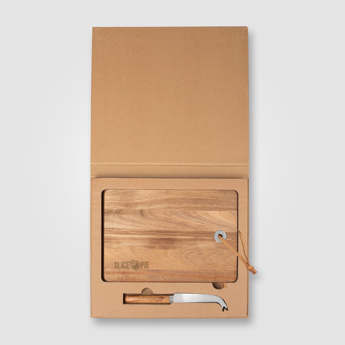 Mysa Wood Hanging Cheese Knife & Board – 9.45 x 6.69 x 0.59 in