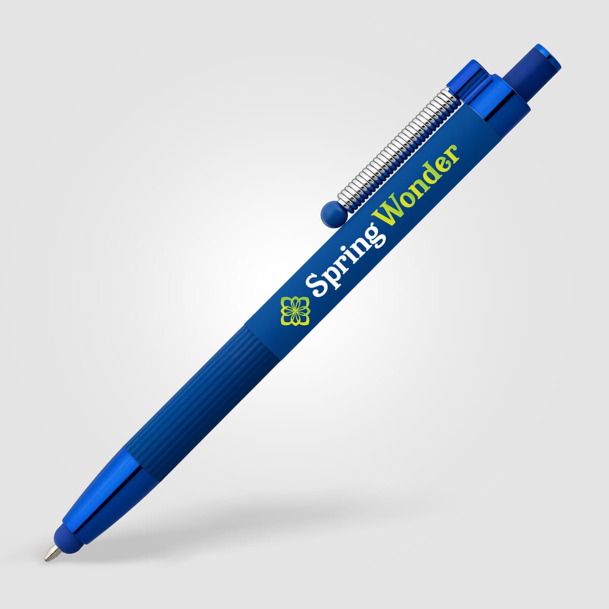 Lisbon Recycled Aluminum Monochrome Fidget  Stylus Pen