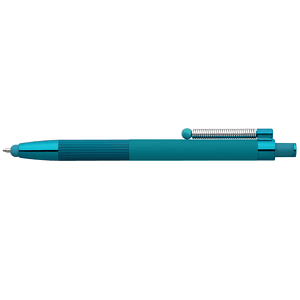 Lisbon Recycled Aluminum Monochrome Fidget  Stylus Pen