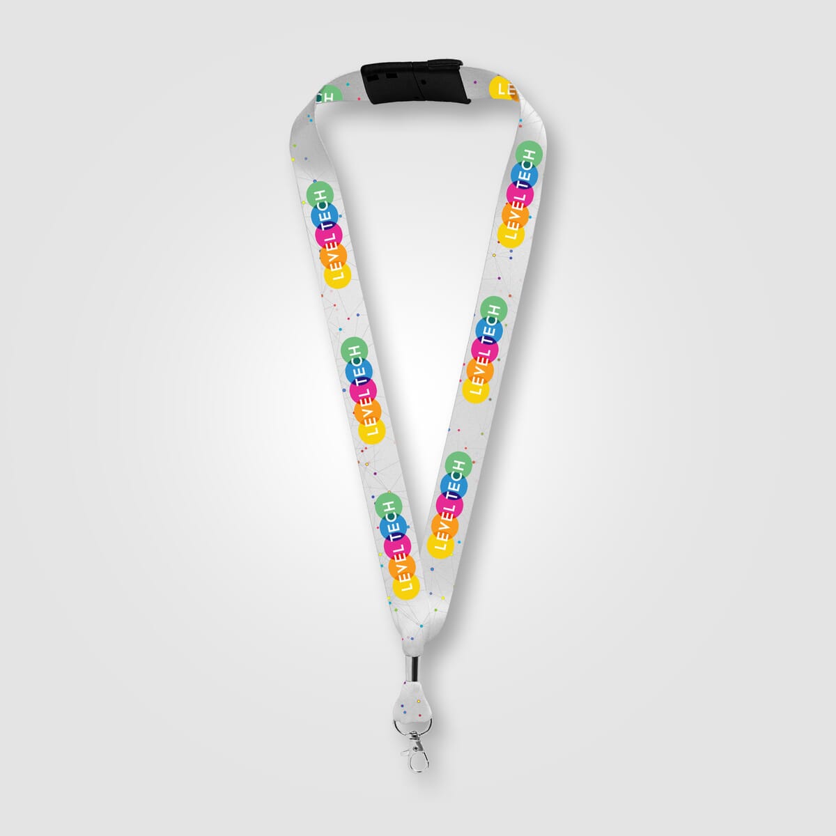 Vexel rPET Snap Trigger Breakaway Lanyard - 36” x 1”