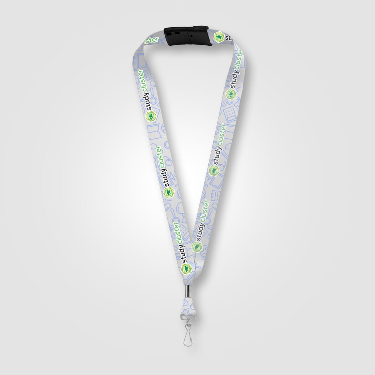 Orris rPET J Hook Lanyard – 36" x 1"