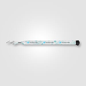 Zevi rPET Bulldog Clip Lanyard - 36" x 1"