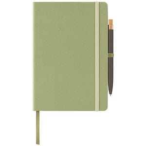 Terra Recycled Milk Carton Hard Cover A5 Notebook & Reborn Pen Set