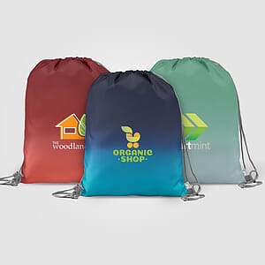 Vilda 210D Polyester Ombre Drawstring Bag  - 6L