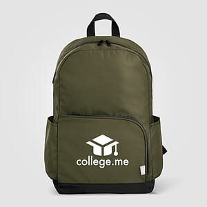 Kora rPET Dual Pocket Gold-Zip 15 Inch Laptop Backpack - 20L