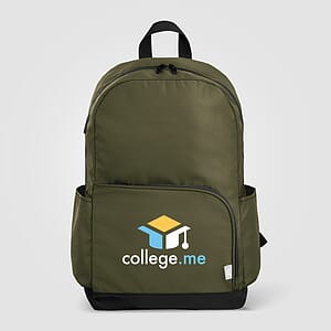 Kora rPET Dual Pocket Gold-Zip 15 Inch Laptop Backpack - 20L