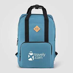 Majesty 300D rPET 15 inch Laptop Adjustable Strap Backpack - 16L