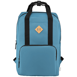 Majesty 300D rPET 15 inch Laptop Adjustable Strap Backpack - 16L