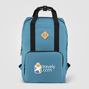 Majesty 300D rPET 15 inch Laptop Adjustable Strap Backpack - 16L