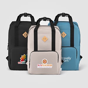 Majesty 300D rPET 15 inch Laptop Adjustable Strap Backpack - 16L