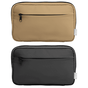 Mercer Recycled Nylon Dual-Pocket Organizer Pouch - 1.5L