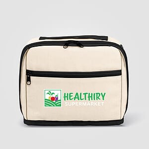 Odyssey 16 oz. Recycled Cotton Tech Organizer Zippered Pouch – 1.7L