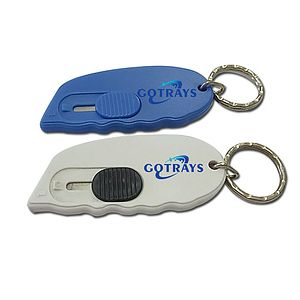 Mini Retractable Utility Knife Box Cutter Letter Opener Pocket Knives Colorful Mini Slides Open