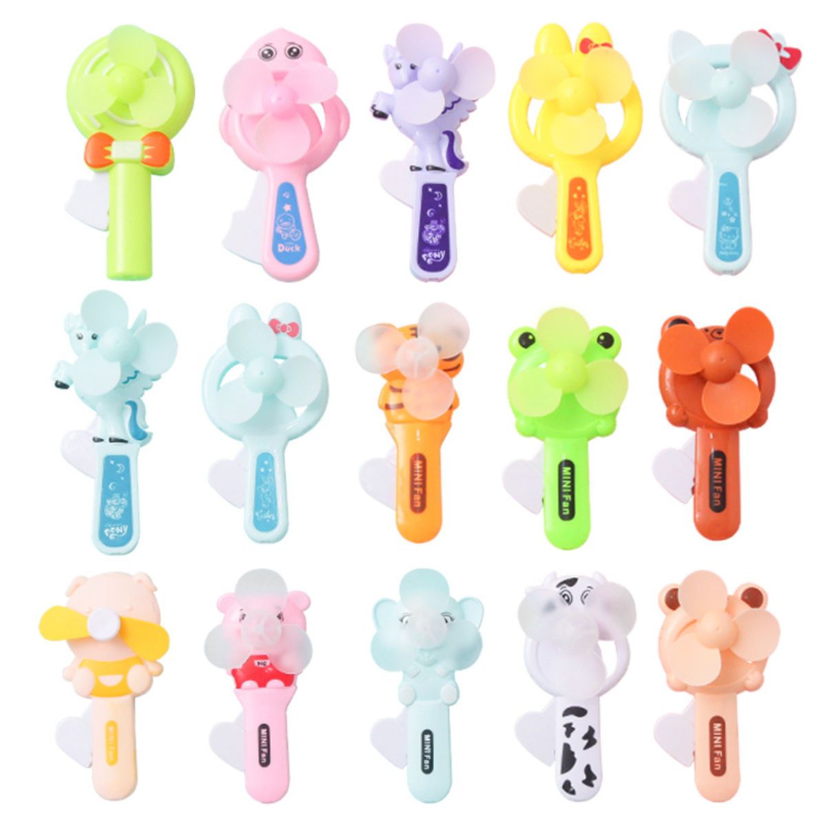Manual Cooling Fan Portable Mini Handheld Cute