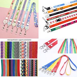 Polyester Custom Printed Personalised Lanyard Neck Strap